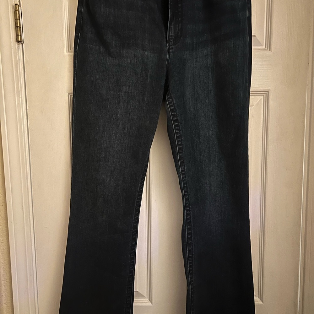 Seven7 Women's Deep Indigo Boot Cut Jeans